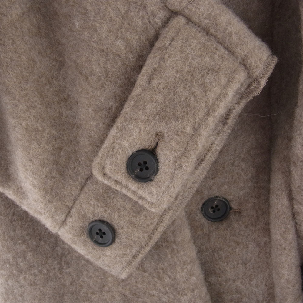 ト―ナイ 23AW TOH23FW-09 WOOL FLEECE RELAXED PARKA COAT ウールフリース リラックスパーカ モッズコート ベージュ系 3【新古品】【未使用】【中古】