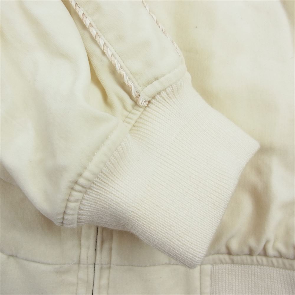 ダブレット 22AW ORGANIC CHAOS SOUVENIR JACKET オーガニック カオス スーベニア ジャケット スカジャン ホワイト系 M【中古】