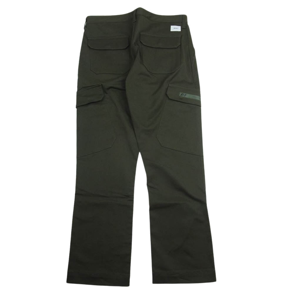 WTAPS ダブルタップス 21AW 212BRDT-PTM02 JUNGLE STOCK 01 TROUSERS ジャングル カーゴ パンツ カーキ カーキ系 03【極上美品】【中古】
