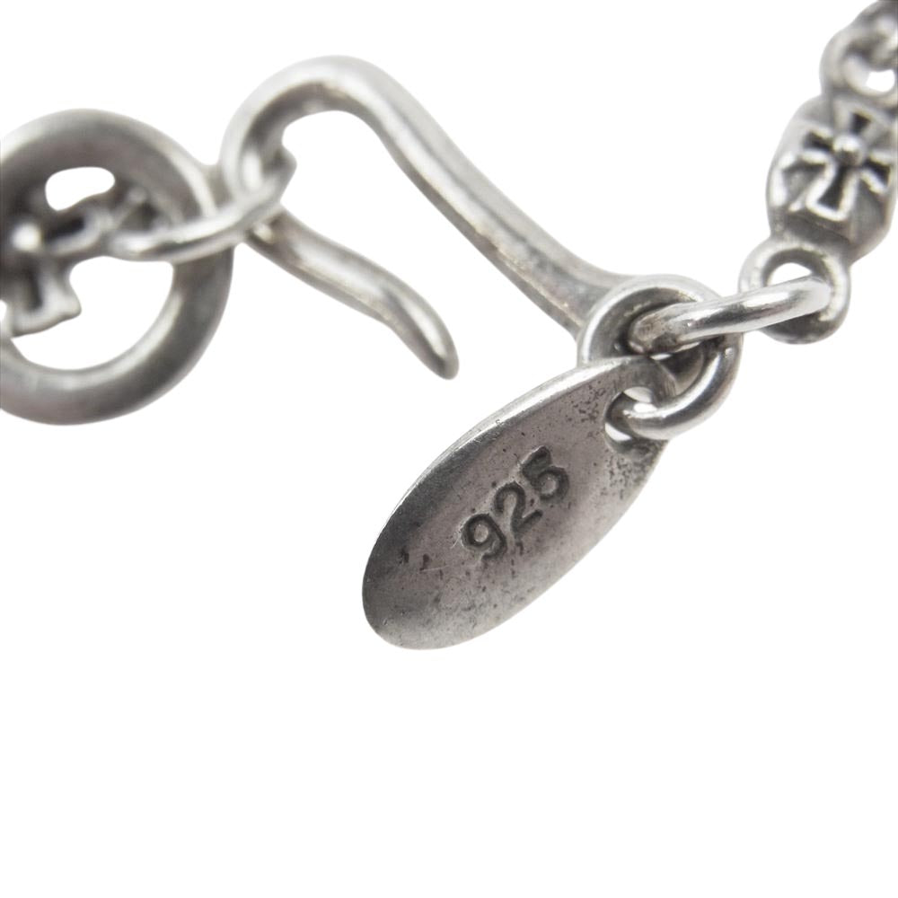 Justin Davis ジャスティンデイビス 45㎝ HEAVY CROSS ヘヴィクロス チェーン ネックレス シルバー系【中古】