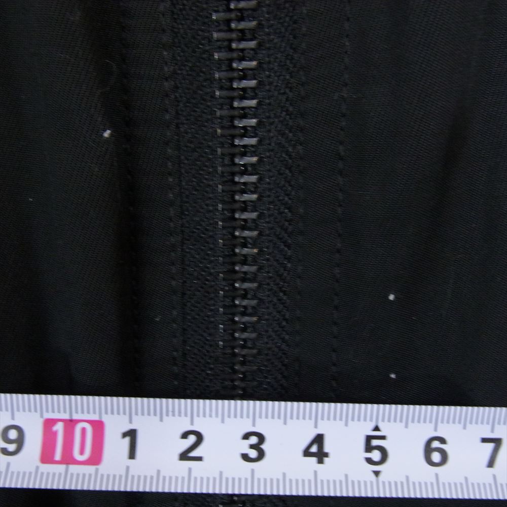 Y-3 Yohji Yamamoto ワイスリー ヨウジヤマモト IP7932 LG BOMBER PARKA コットンナイロンツイル ボンバー ロング ジャケット フライト パーカー コート ブラック系 M【中古】