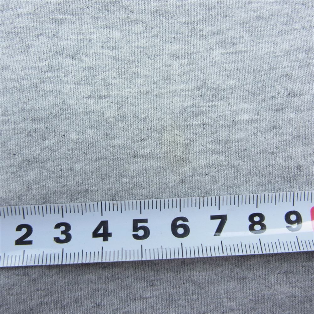 STUSSY ステューシー 90s~00s 紺タグ ナンバリング 20 ロゴプリント 半袖 Tシャツ グレー系 L【中古】