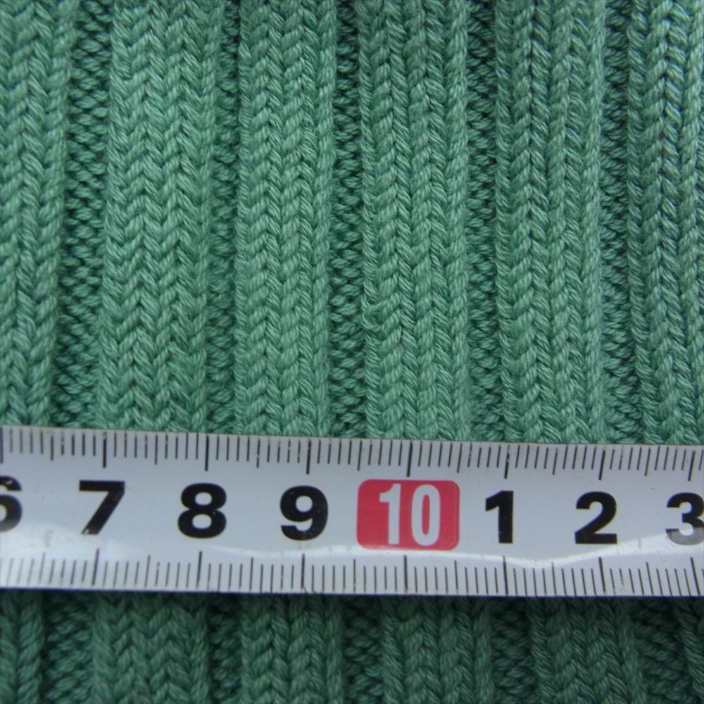 VISVIM ビズビム 0123103003005 KNIT CAP COTTON ニット キャップ コットン グリーン系 F【中古】