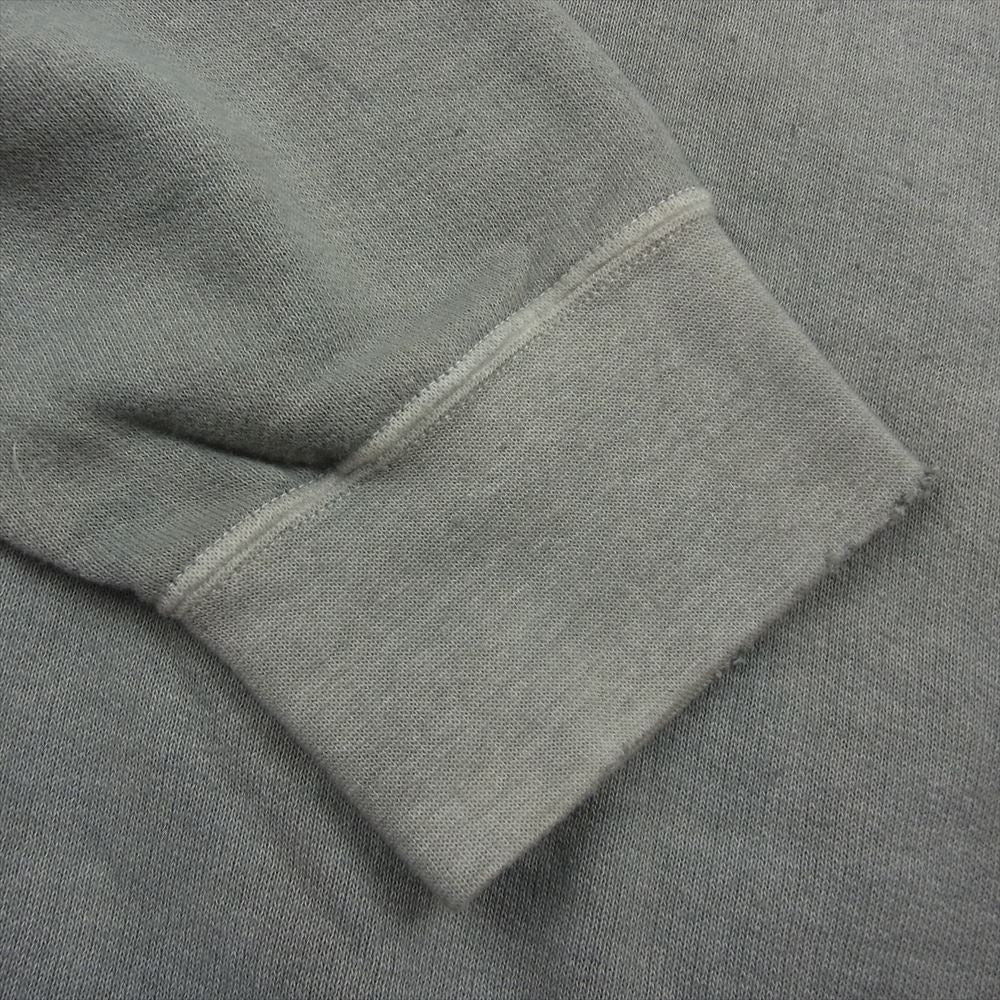 VISVIM ビズビム 19AW 0119205010018 JUMBO SWEAT L/S UNEVEN DYE ジャンボ スウェット クルーネック カーキ系 2【中古】
