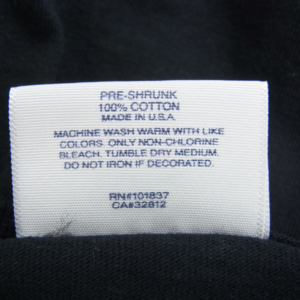 Supreme シュプリーム 17SS × COMME des GARCONS SHIRT BOX Logo Tee ×コムデギャルソンシャツ ボックス ロゴ 半袖 クルーネック Tシャツ ブラック系 L【中古】