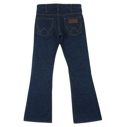 BACKBONE バックボーン S1096 Wrangler ラングラー ブーツカット フレア デニム パンツ 日本製 インディゴブルー系 S【中古】