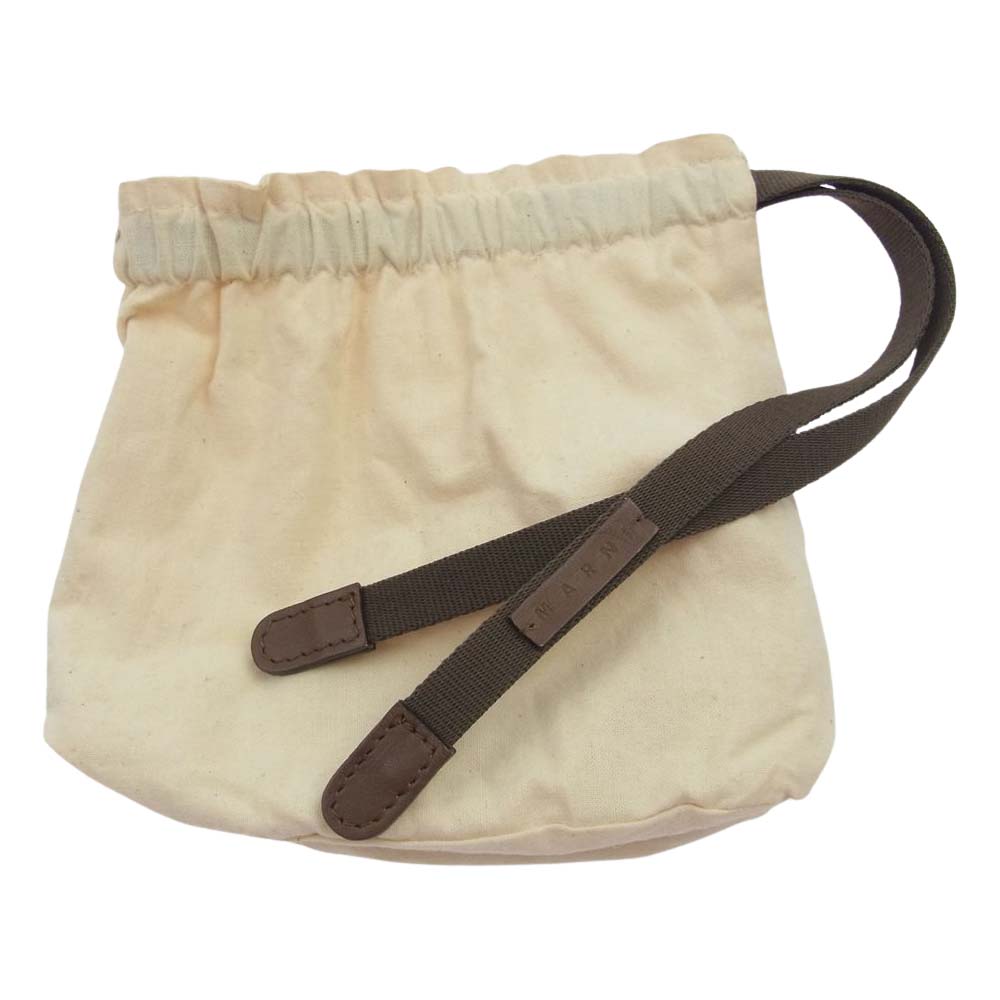 MARNI マルニ 8連 ハーフボール デザイン チョーカー ネックレス シルバー系 ブラック系【中古】