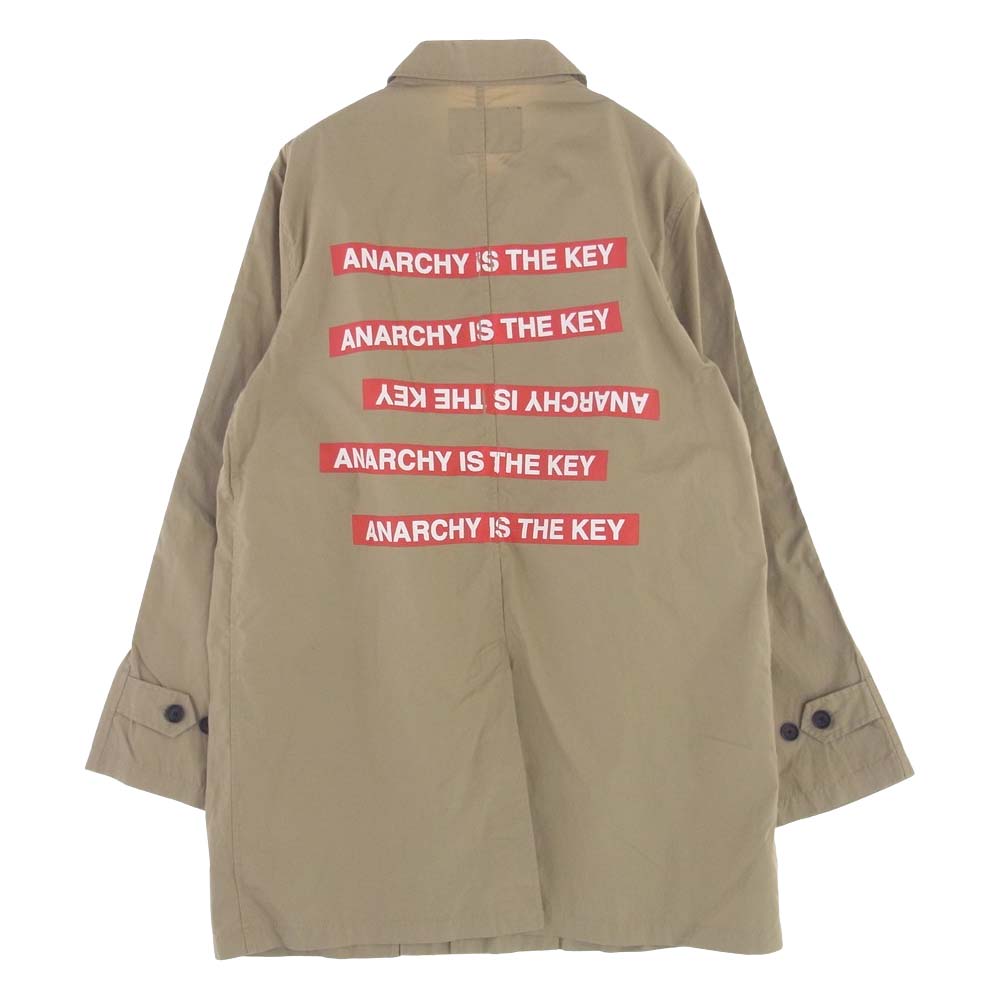Supreme シュプリーム 15SS SPO4301 UNDERCOVER アンダーカバー Trench Coat トレンチコート ステンカラーコート ベージュ系 XL【極上美品】【中古】