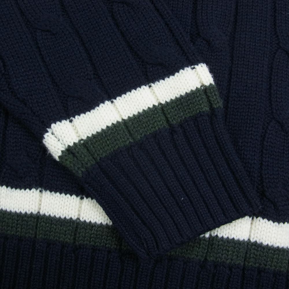 Brooks Brothers ブルックスブラザーズ Vネック ニット ネイビー系 M【中古】
