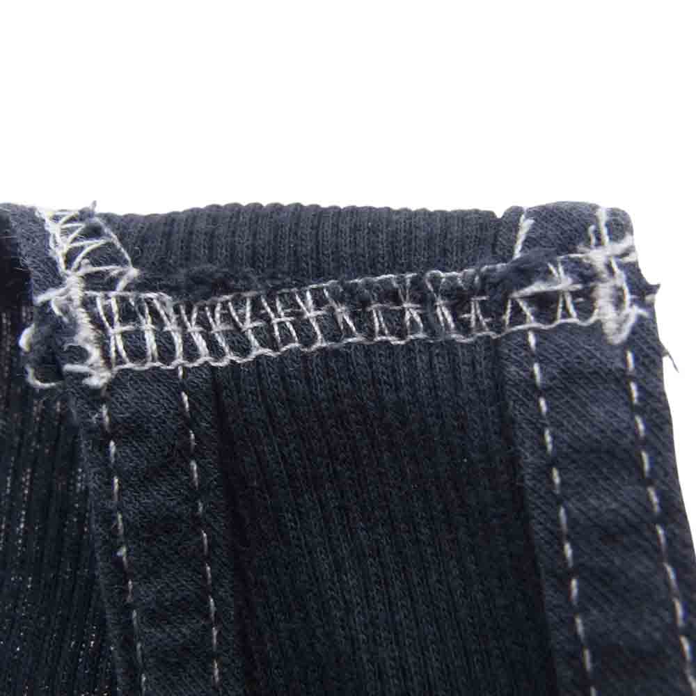 CHROME HEARTS クロムハーツ(原本無) 国内正規品 金文字 CHプラス スクロールラベル ホースシューバックプリント タンクトップ ブラック系 M【中古】