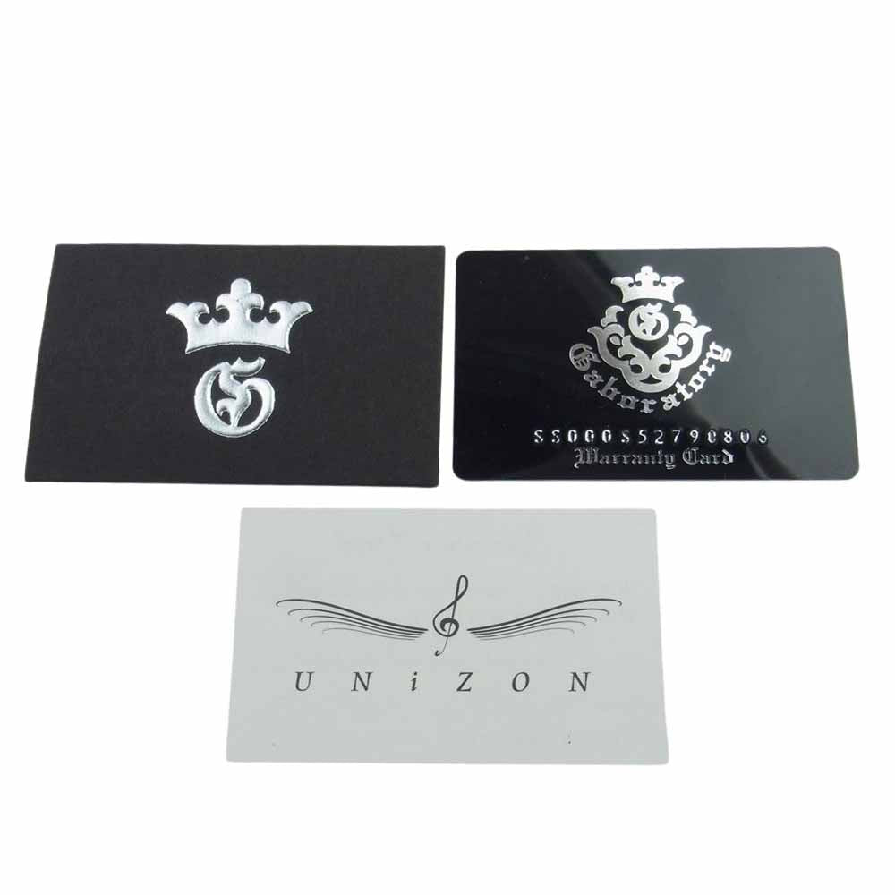 GABOR ガボール Gaboratory International ガボラトリーインターナショナル 4HEART CHISELED SMALL CROSS WITH SMOOTH H.W.O 4ハート チゼルド スモールクロス スムース アンカー ネックレス シルバー系【中古】