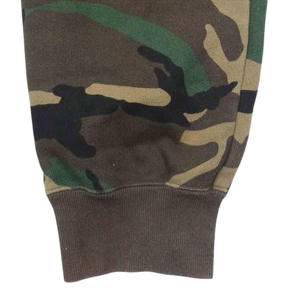 WTAPS ダブルタップス 16AW 162ATDT-CSM15 UDT TROUSERS.COPO.CAMO カモ柄 スウェット パンツ カーキ系 サイズ表記無【中古】