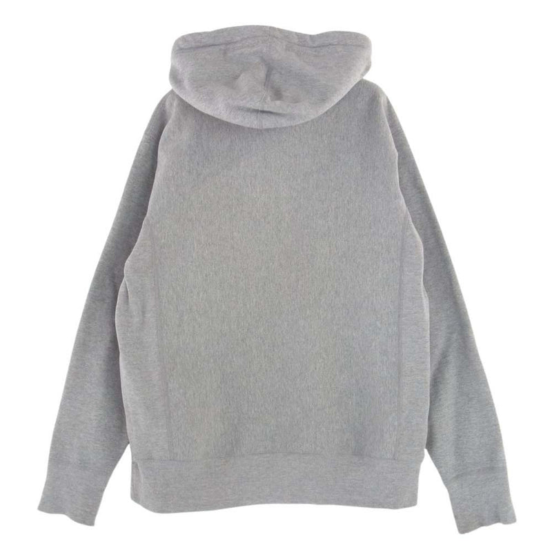 Supreme シュプリーム K.R.S. Hooded Sweatshirt 肉厚 ヘヴィーウェイト プルオーバー スウェット パーカー フーディー  グレー系 M【中古】