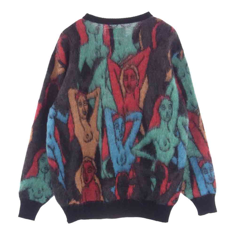 WACKO MARIA ワコマリア 22AW 22FW-WMK-KN08 MOHAIR CREW NECK SWEATER 