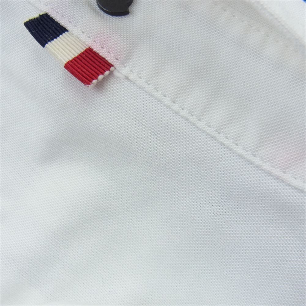 MONCLER モンクレール F10912F70260 CAMICIA コットン ボタンダウン シャツ ホワイト系 XL【中古】