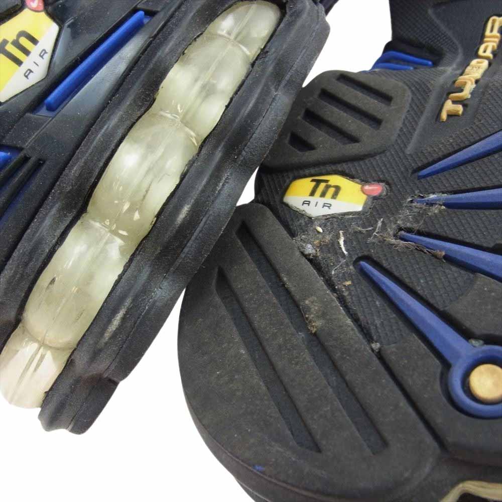 NIKE ナイキ CJ9684-001 AIR MAX PLUS 3 BLUE SPEED エアマックス プラス ブルー スピード スニーカー ブラック系 ブルー系 ホワイト系 30cm【中古】