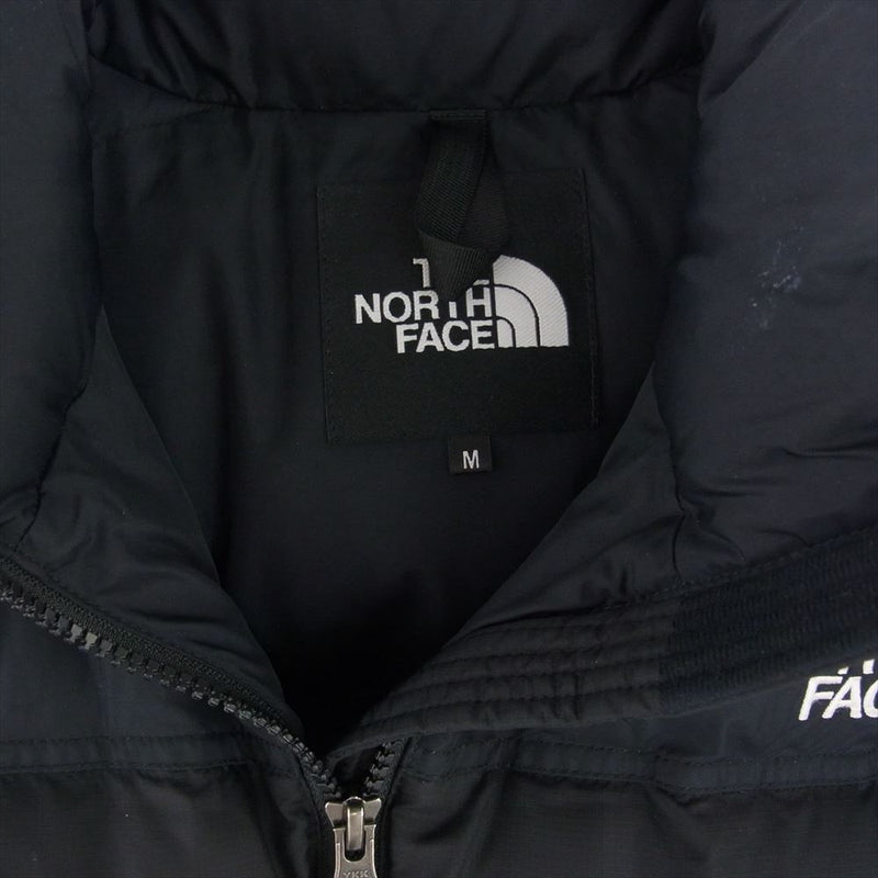 THE NORTH FACE ノースフェイス NDW91952 SHORT NUPTSE JACKET ショート ヌプシ ダウン ジャケット  ブラック系 M【中古】