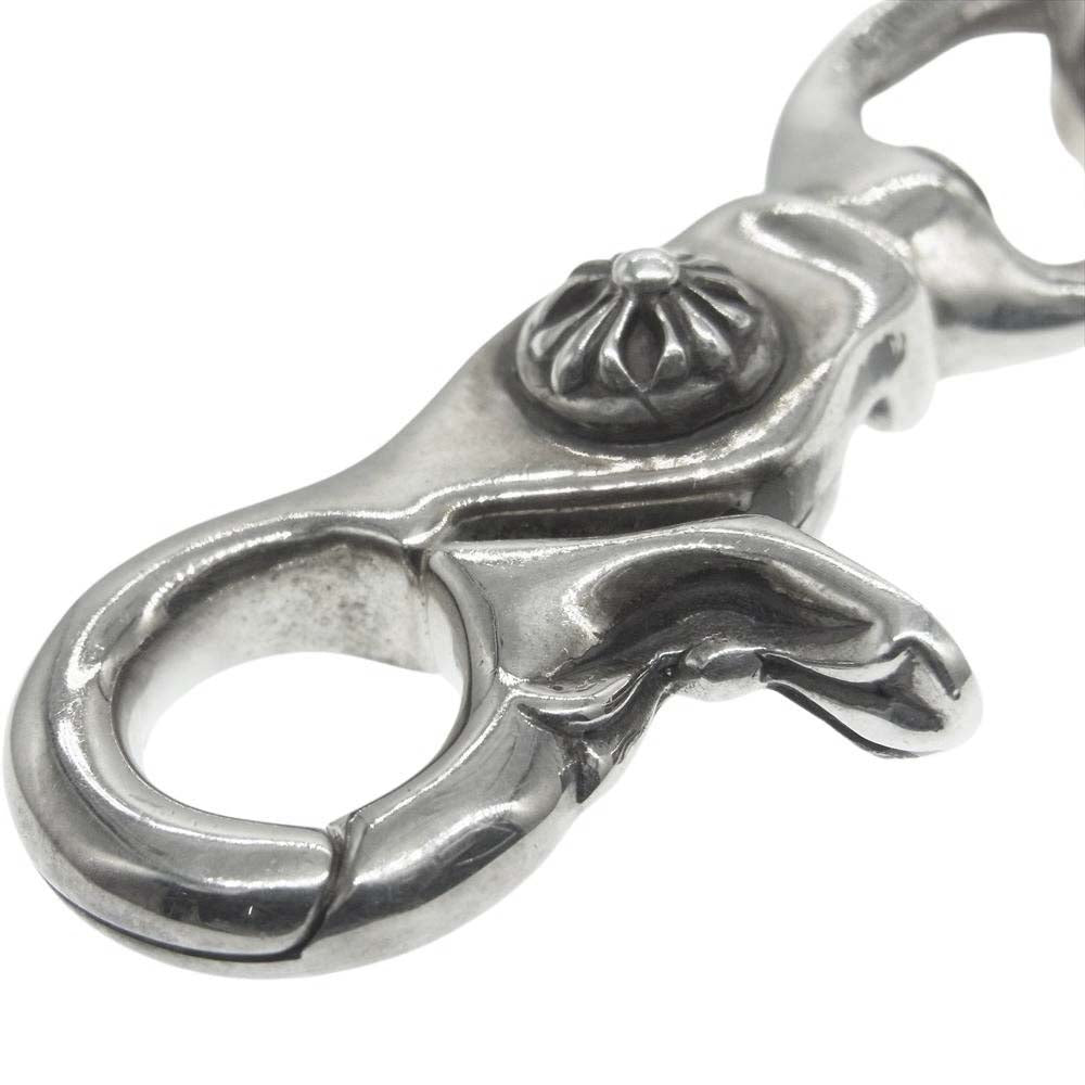 CHROME HEARTS クロムハーツ(原本無) CLP CHN CLASSIC-L クリップ クラシックリンク ロング キーチェーン ダガー付き シルバー系【中古】