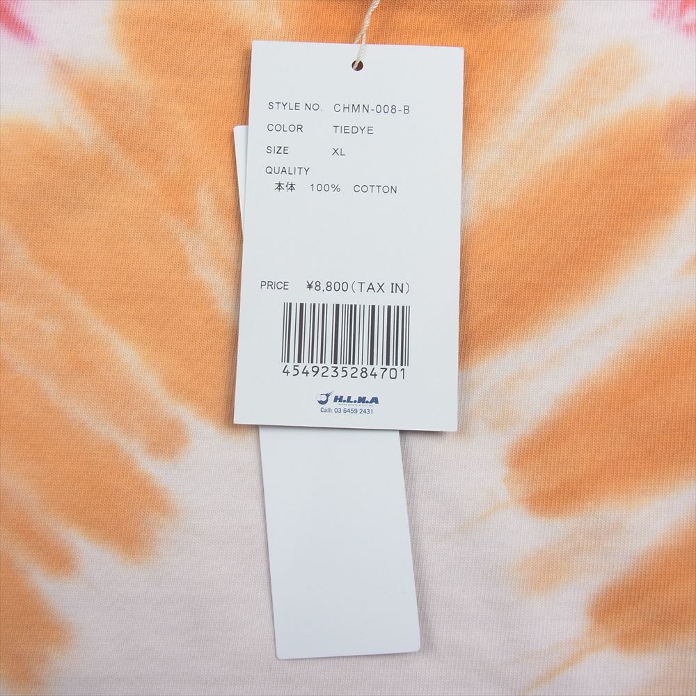 CHALLENGER チャレンジャー × MAGIC NUMBER マジックナンバー CHMN-008-B TIE DYE S/S TEE タイダイ Tシャツ タイダイ XL【新古品】【未使用】【中古】