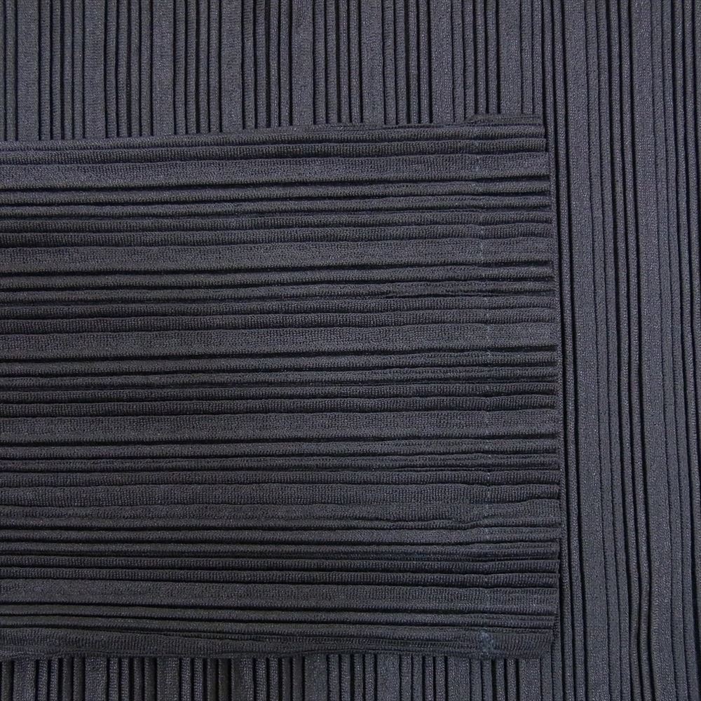 PLEATS PLEASE プリーツプリーズ イッセイミヤケ PP-FK351 プリーツ加工 カットソー 長袖 チャコールグレー グレー系 3【美品】【中古】