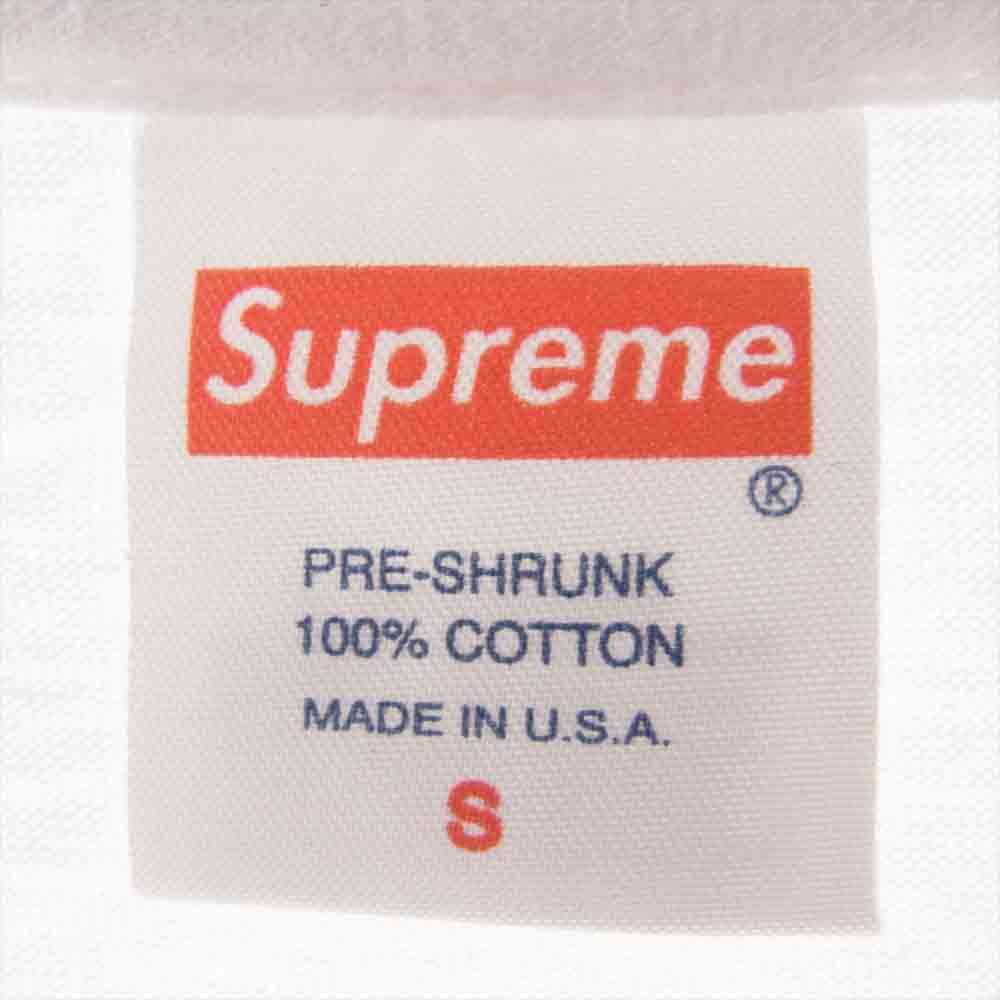 Supreme シュプリーム 16AW dash snow tee ダッシュ スノー 半袖 プリント Tシャツ ホワイト系 S【中古】