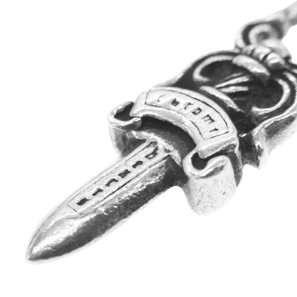 CHROME HEARTS クロムハーツ(原本無) #5DAGGER ZIP1 ダガー チャーム ペンダントトップ【中古】