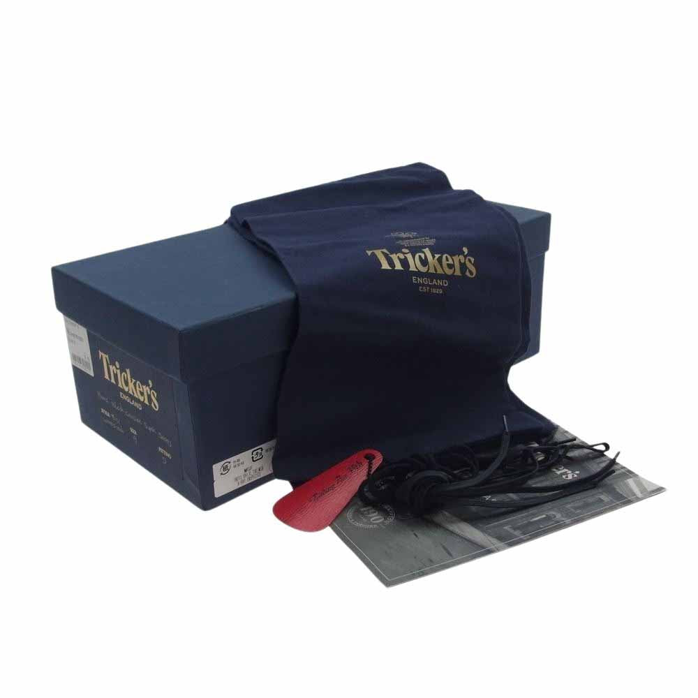 Tricker's トリッカーズ 8151 トレーディングポスト別注 Woodstock ウッドストック プレーントゥ ダービー シューズ ブラック系 9【中古】