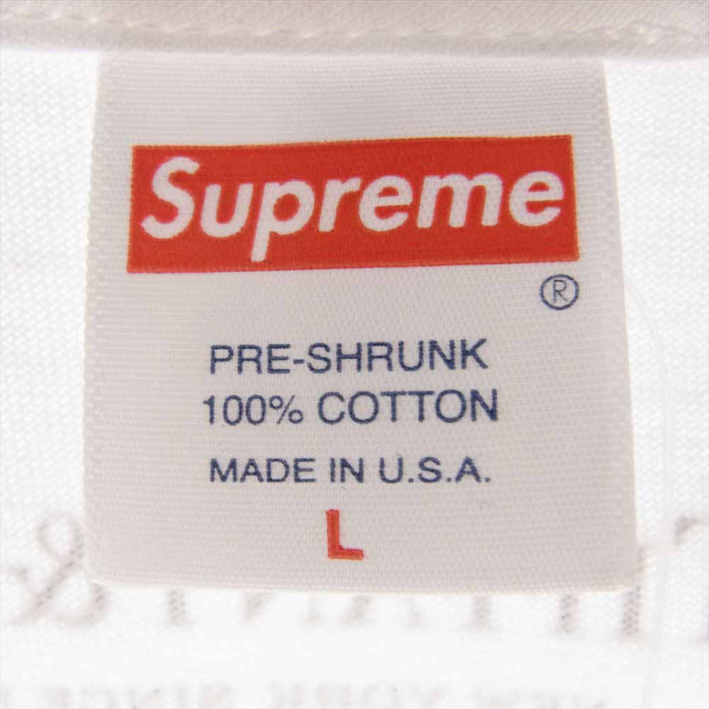 Supreme シュプリーム 21AW Tiffany & Co. Box Logo Tee ティファニー ボックス ロゴ Tシャツ ホワイト系 L【新古品】【未使用】【中古】