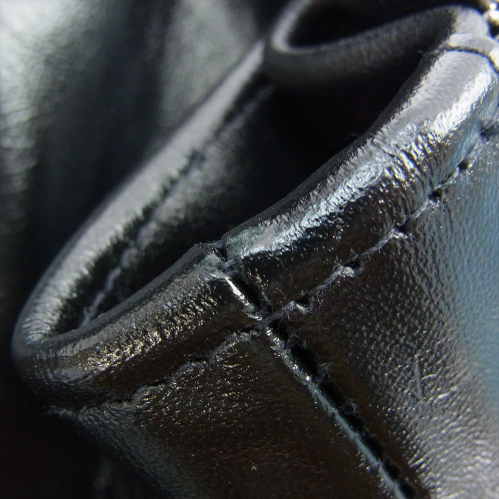 schott ショット 7824150002 641XX HORSE LEATHER ホースハイド シングル ライダース レザー ジャケット ブラック系 34【美品】【中古】