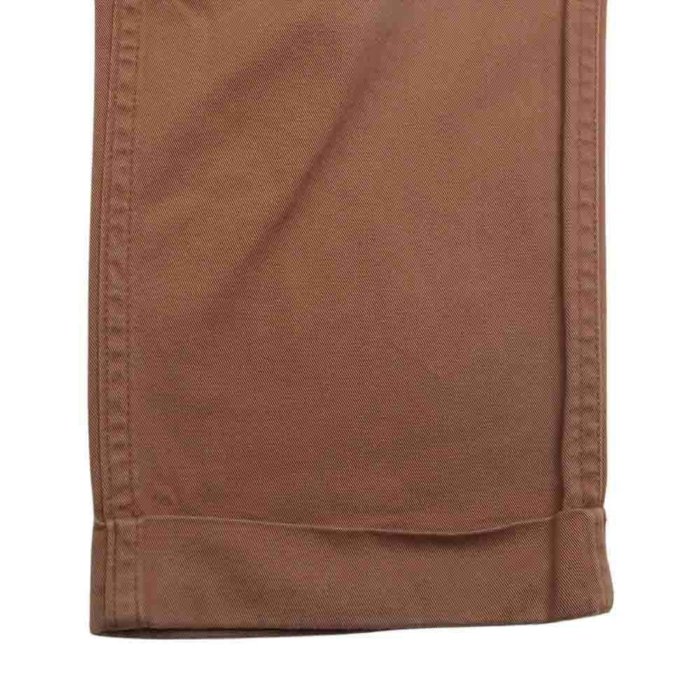 VISVIM ビズビム VS0001829 12AW HIGHER-WATER CHINO (IZA 45 ギザ コットン クロップド ハイウォーター チノ パンツ ブラウン系 1【中古】