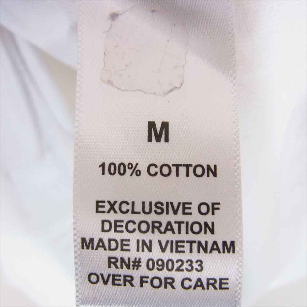 FEAR OF GOD フィアオブゴッド ESSENTIALS エッセンシャルズ ラバーロゴ ラバーパッチ 半袖 Tシャツ ホワイト系 M【中古】