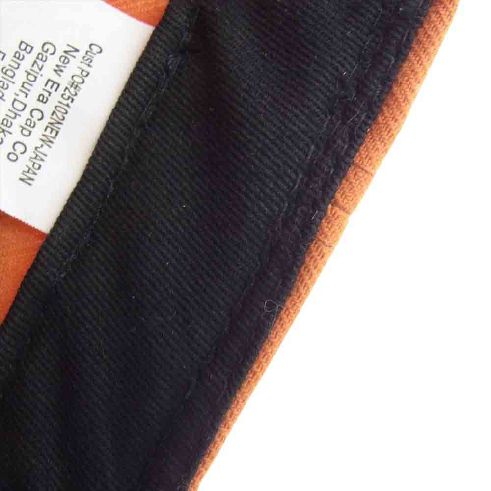 Supreme シュプリーム 21SS GONZ LOGO New Era ゴンズ ロゴ ニューエラ キャップ オレンジ系 57.7cm【中古】