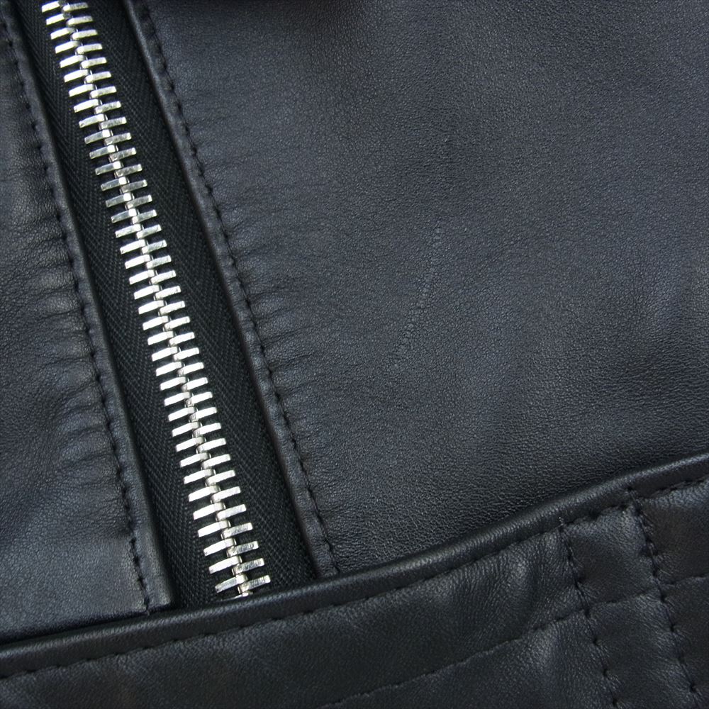 Lewis Leathers ルイスレザー 441T TIGHT FIT CYCLONE タイトフィット サイクロン ダブルライダース レザー ジャケット ブラック系 38【美品】【中古】