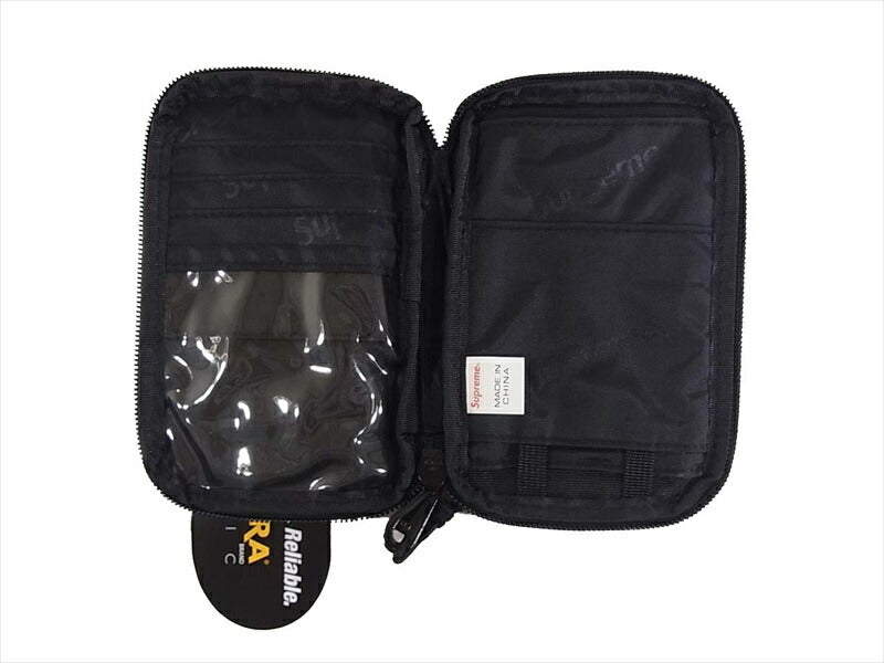 Supreme シュプリーム 19AW Small Zip Pouch スモールジップポーチ 2019秋冬新作 19FW 黒 黒【新古品】【未使用】【中古】
