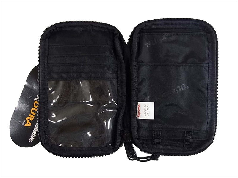 Supreme シュプリーム 19AW Small Zip Pouch スモールジップポーチ 2019秋冬新作 19FW ブラック系【新古品】【未使用】【中古】