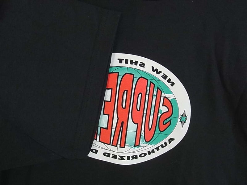 Supreme シュプリーム 19AW New Shit Tee Tシャツ コットン 黒 黒 L【新古品】【未使用】【中古】