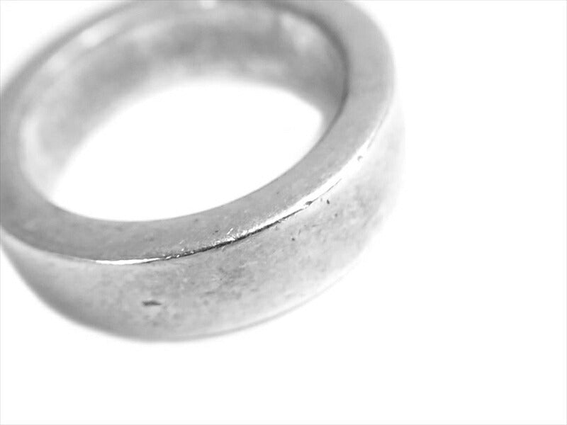 CHROME HEARTS クロムハーツ(原本無) 6mm SPACER PLN スペーサー プレーン リング シルバー 8号【中古】