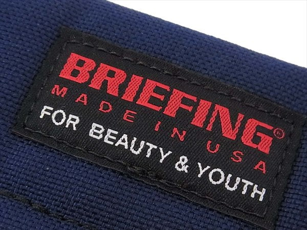 BRIEFING ブリーフィング beauty&youth 未使用 iPad タブレット ケース バッグ ブルー系 【極上美品】 ブルー系【極上美品】【中古】