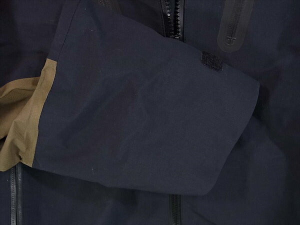 BRIEFING ブリーフィング 極美品 CORDURA×eVent SLIDING WP SHELL スライディング シェル ジャケット 黒×カーキ L【美品】【中古】