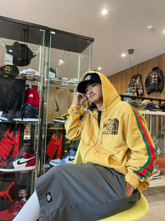 ノースフェイス×グッチの大好評コラボレーションアイテムをご紹介😊　画像