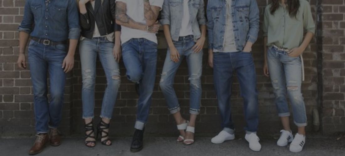 リーバイスブランドページ　ヘッダー　画像