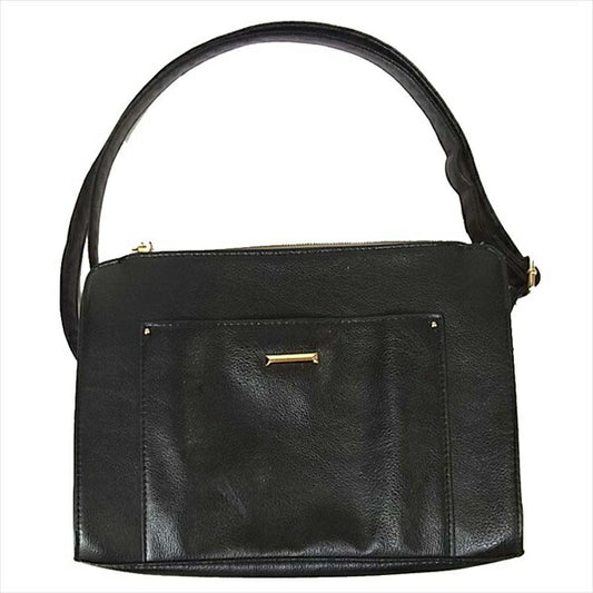 grove グローブ  レザー ショルダー バッグ レディース ショルダーバッグ ブラック系  ブラック系【中古】