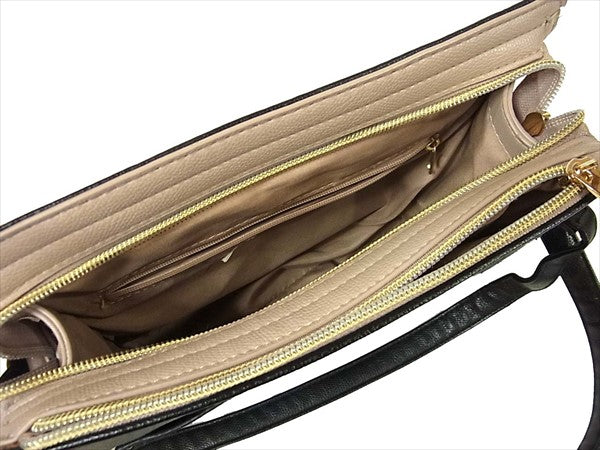 grove グローブ  レザー ショルダー バッグ レディース ショルダーバッグ ブラック系  ブラック系【中古】