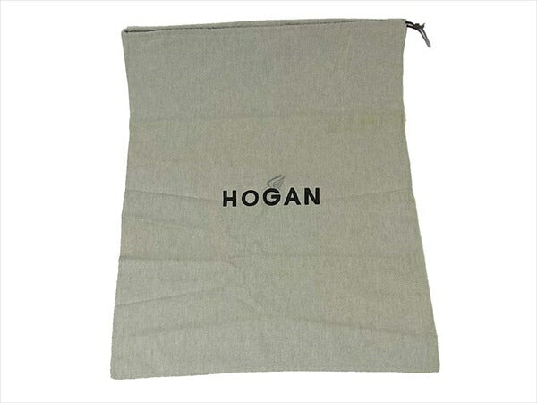 Hogan ホーガン スエード ファー ロングブーツ ロング レディース ブーツ ダークブラウン系 ダークブラウン系 36.5【中古】