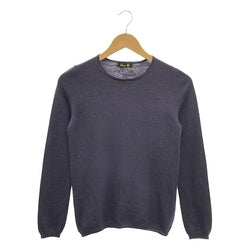 18G Cashmere Silk Rib Crew Neck Knit 画像