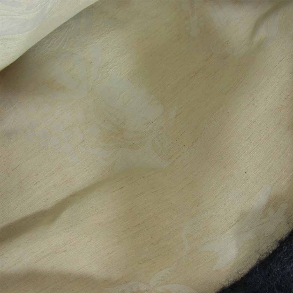 イタダキ ウール クラッチ ブラック系【中古】