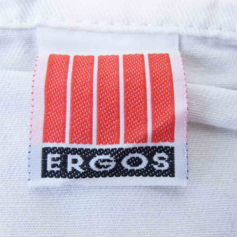 ERGOS ヴィンテージ コットン ワーク ジャケット コート ホワイト系 10／42【中古】