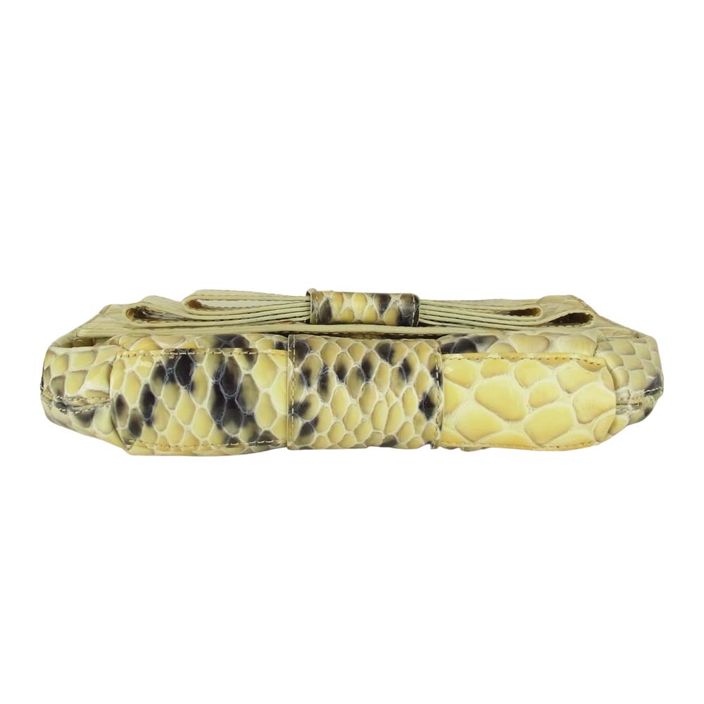 Kate Spade ケイトスペード チェーン ショルダーバッグ イエロー系【中古】
