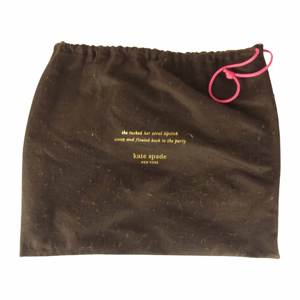 Kate Spade ケイトスペード チェーン ショルダーバッグ イエロー系【中古】