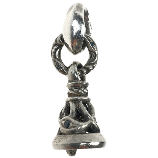 LONE ONES ロンワンズ クレーンベル M ミディアム w/ブルーダイヤモンド シルクリンクベイル ペンダントトップ シルバー系【中古】